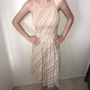 O’Neil Yellow Summer Midi Dress